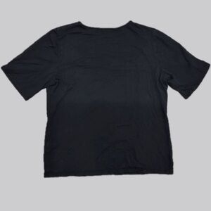 Magaschoni, Basic Everyday, Black, Cotton, Women's, T-Shirt, Size XL